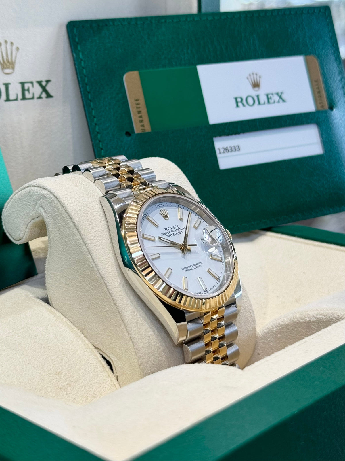 2019 Rolex Datejust 41 126333