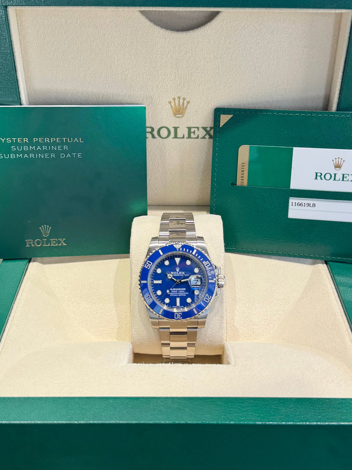 2018 Rolex Submariner 116619LB